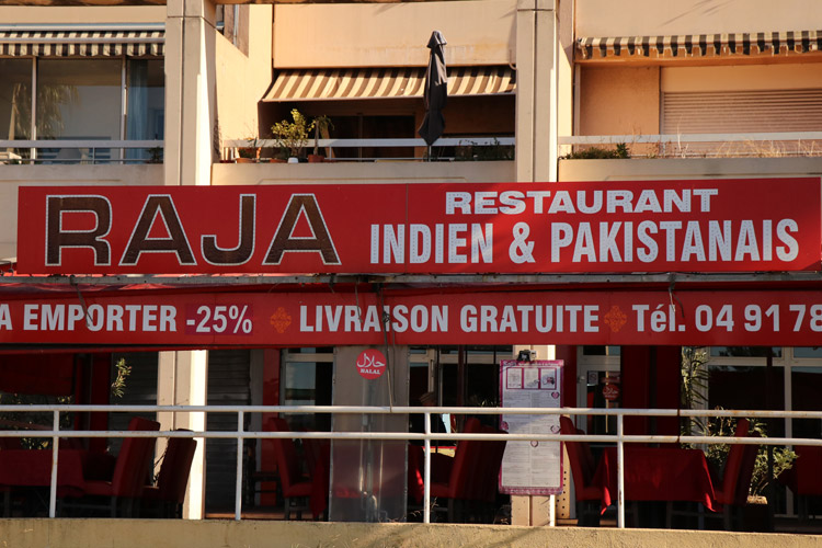 raja restaurant indien pakistanais marseille